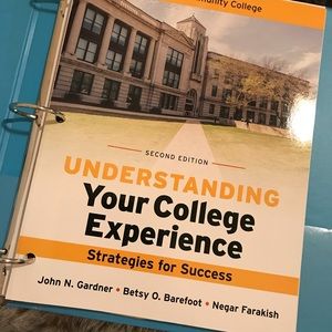 Understanding your college experience textbook